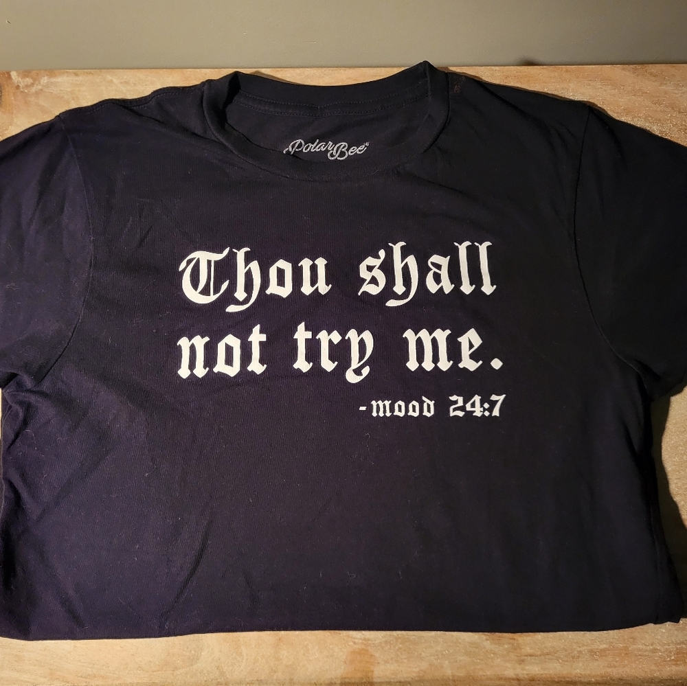 Women's Black Graphic T-Shirt